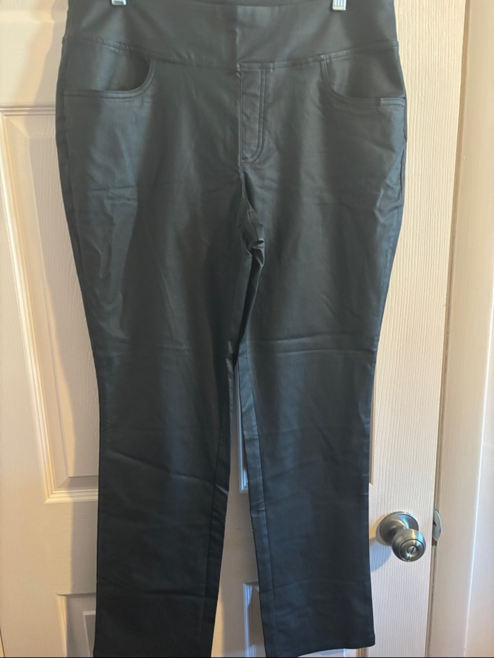 Belle by Kim Gravel Black Straight Leg Pants